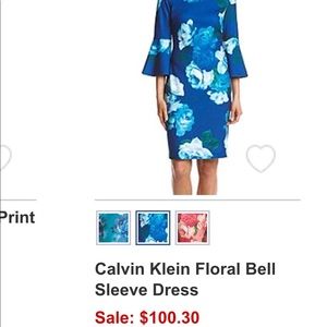 Dress. Size 8. Calvin Klein.